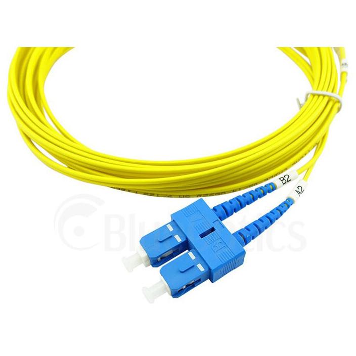 Thumbnail - BlueOptics CAB-SMF-LC-SC-15 kompatibles LC-SC Singlemode Patchkabel 15 Meter (15 m), Netzwerkkabel