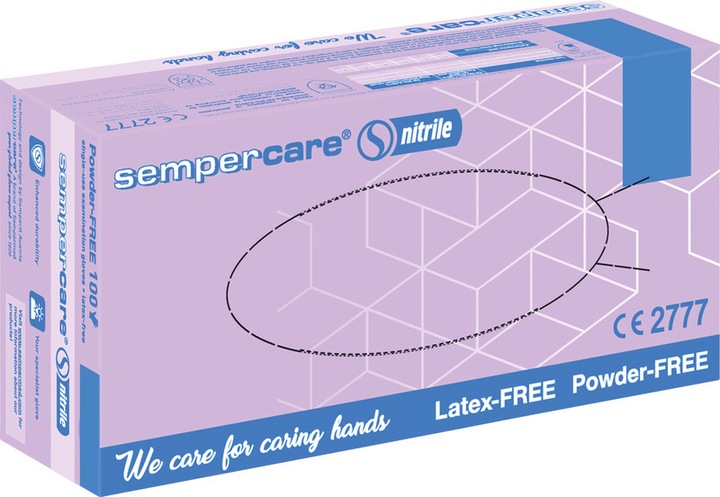 Actual product image Sempercare Nitrile (L)
