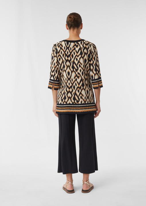 Immagine prodotto Comma Bluse Tunikabluse mit All-over-Print und 3/4-Ärmeln (36)