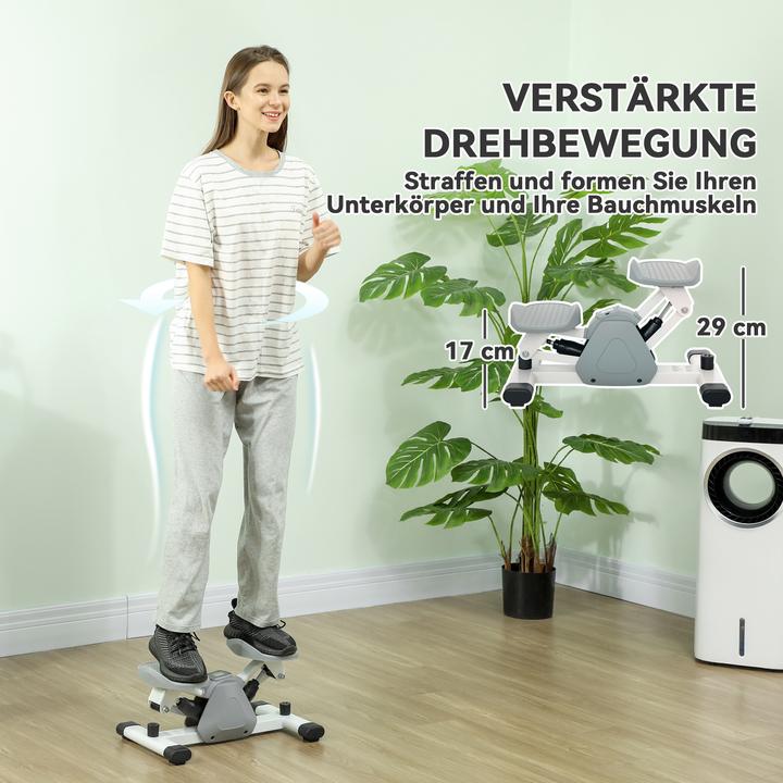 Produktbild SportNow Mini Stepper Stahl, Kunststoff Grau