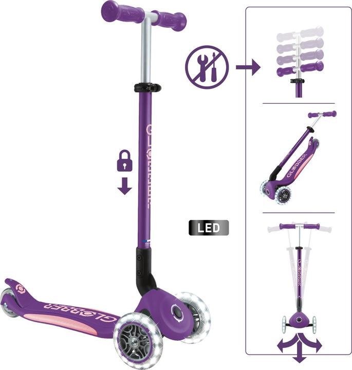 Produktbild Globber Primo Foldable Plus Light - 3 Wheels Scooter