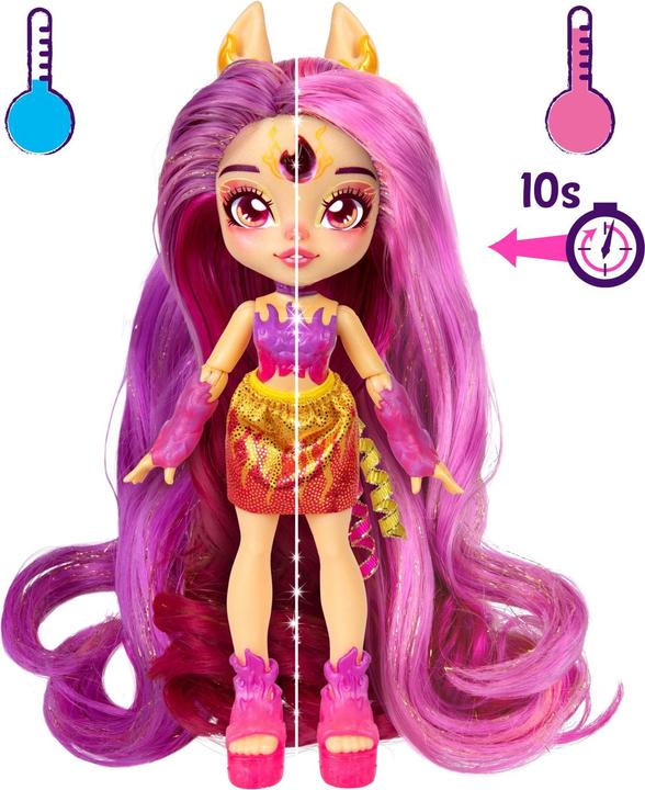 Image du produit Magic mixies pixlings galaxy hair doll single pk pippa (30530)