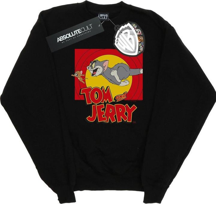 Actual product image Tom & Jerry Womens/Ladies Chase Scene Sweatshirt (M)