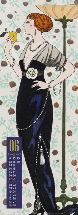 Image du produit Art Deco - Illustrationen Kalender 2026 (24 x 66 cm, Couverture rigide, Allemand, Anglais, Français, Espagnol)
