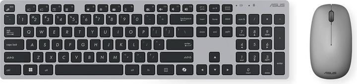 Actual product image ASUS W5000 | Keyboard and Mouse Set | Wireless | US | Gray (USA, Wireless)
