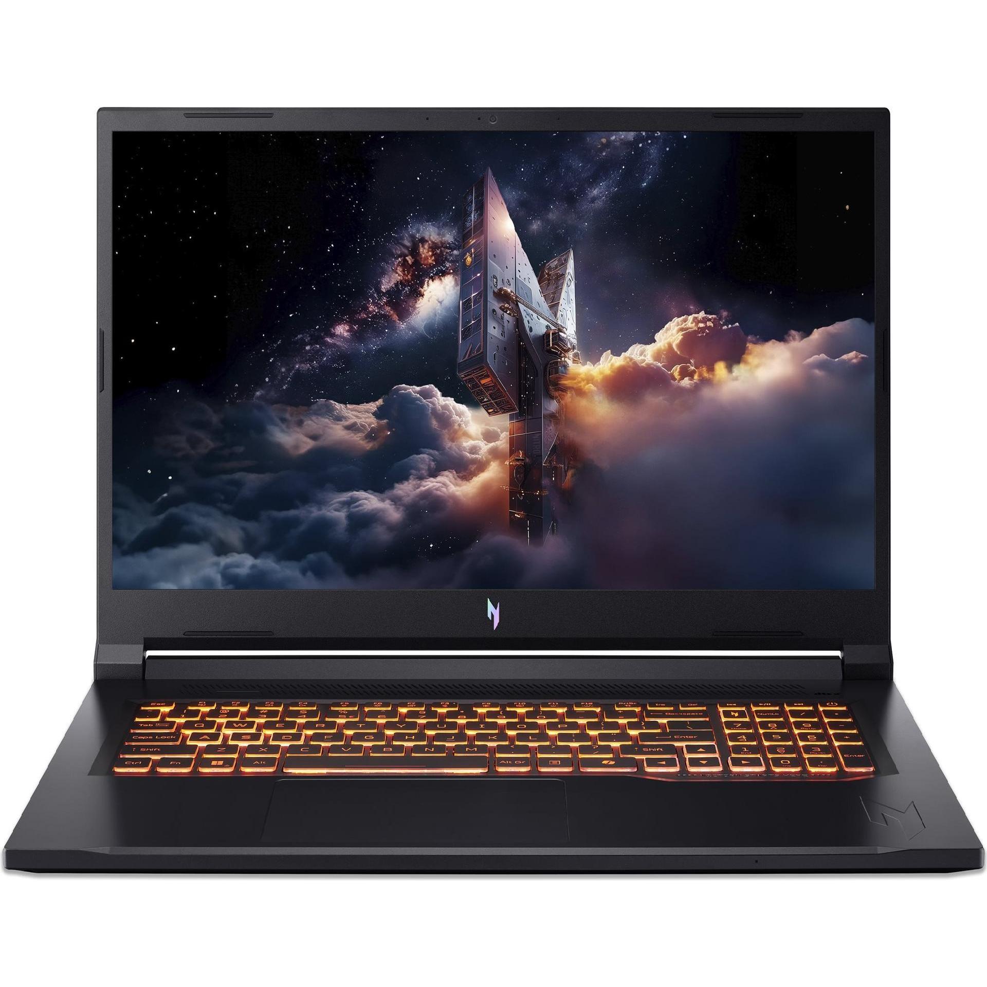 Acer Nitro V17 AI RTX 5070 (17.30", 1000 GB, 32 GB, DE, AMD Ryzen 7 260), Notebook, Schwarz
