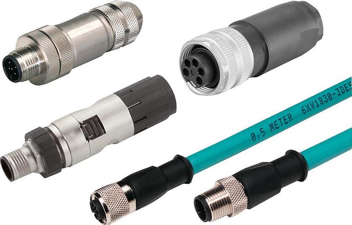 Produktbild Siemens SIMATIC NET M12 Stecker