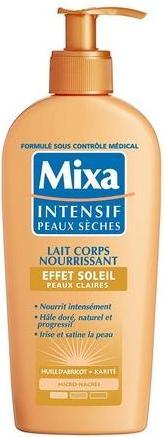 Immagine prodotto Mixa Latte corpo intensivo per pelli secche con effetto Soleil per pelli chiare 250ml (Latte corpo, 250 ml)