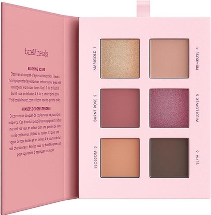 Produktbild Bare Minerals MINERALIST eyeshadow palette #rosewood 7,8 gr (Rosewood, Cranberry)