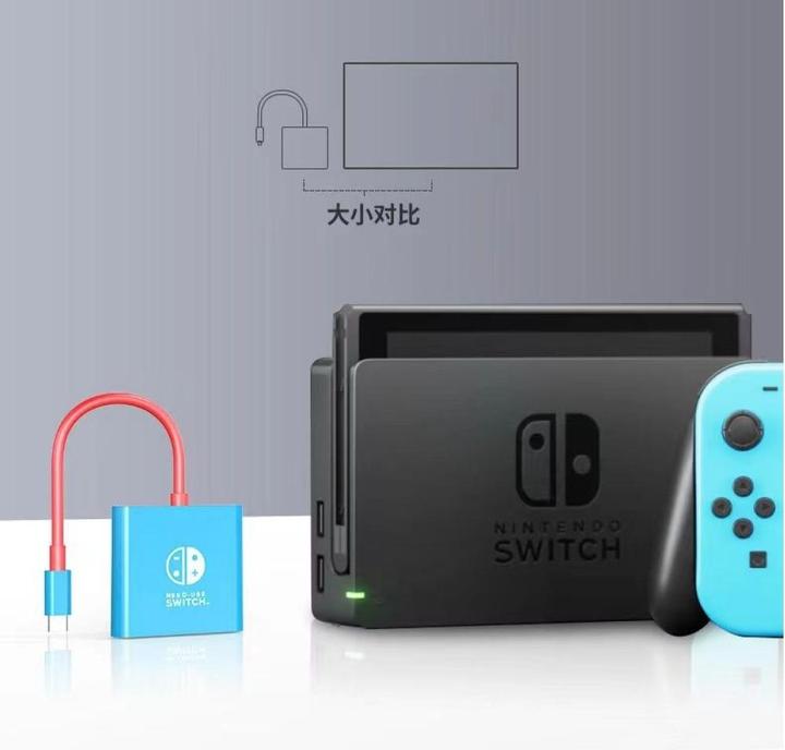 Produktbild PowerGuard NeedUse Switch USB-C to USB-A, HDMI Adapter 4K 1080p & Charge-In 100W (DSi XL)