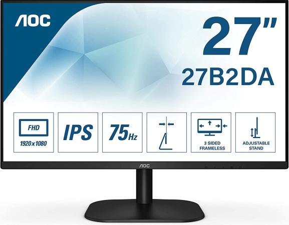 Actual product image AOC 27B2DA (1920 x 1080 pixels, 27")