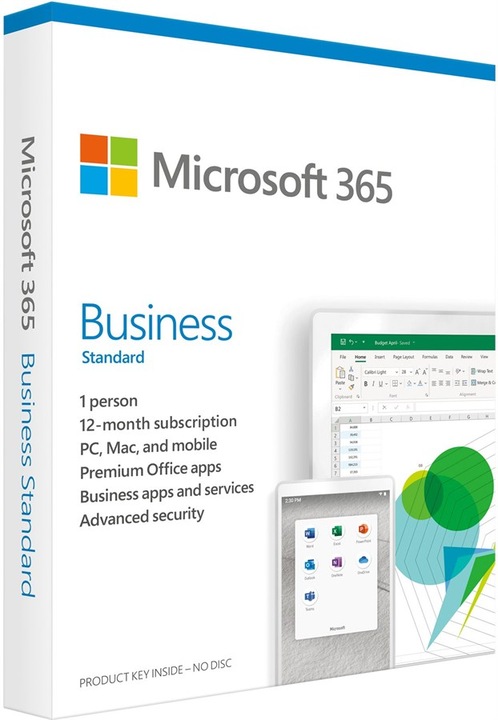 Productafbeelding Microsoft 365 Business Standard (1 Gebruiker, 12 maanden)