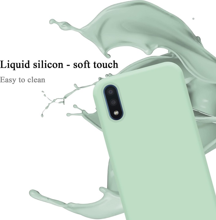 Produktbild Cadorabo TPU Liquid Silicone Case Cover (Samsung Galaxy A01)