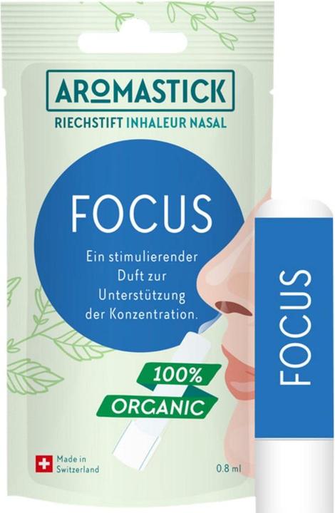 Produktbild Aromastick Riechstift 100% Bio Focus