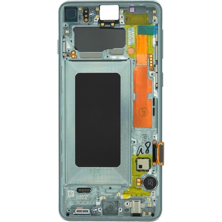 Thumbnail - Samsung Display-Einheit G973F Galaxy S10 prism green GH97-18850E (Display, Galaxy S10), Mobilgerät Ersatzteile, Grün