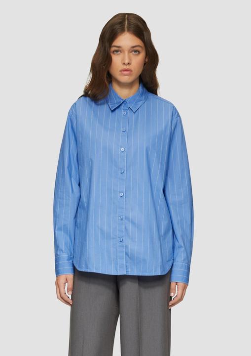 Actual product image s.Oliver Bluse Oversized-Hemdbluse mit Nadelstreifen (40)