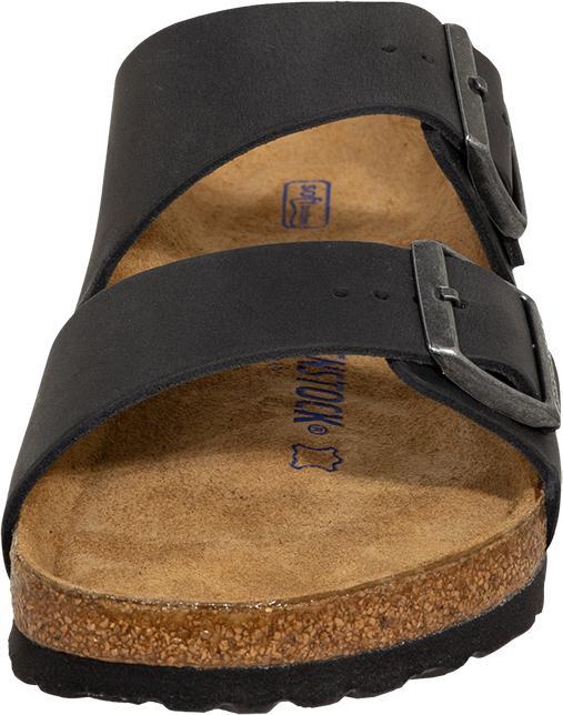 Actual product image Birkenstock Arizona Soft Bedding Greasy Leather Nubuck Normal (38)