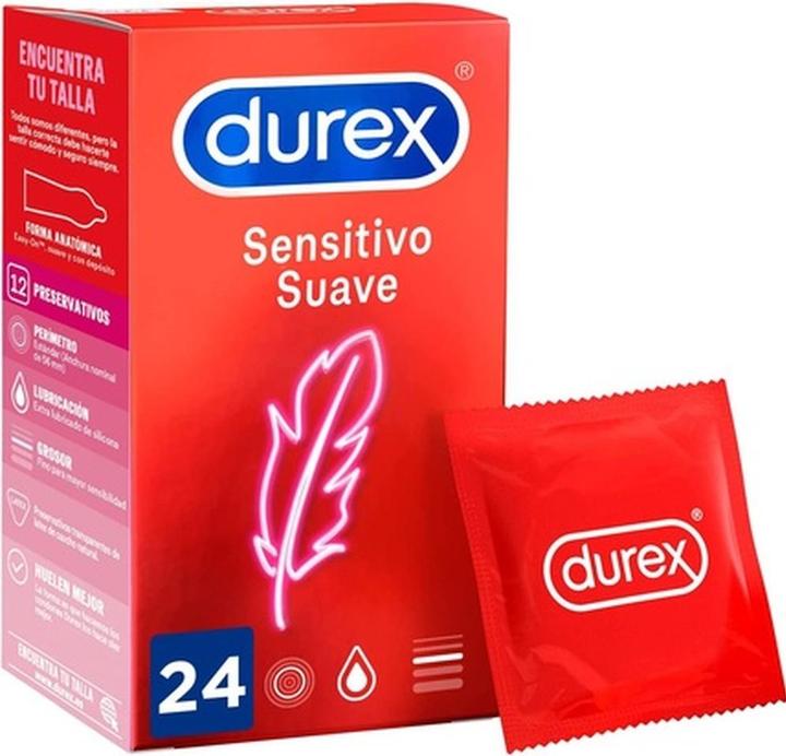 Actual product image Durex Soft Sensitive 24 Units (24 pcs.)