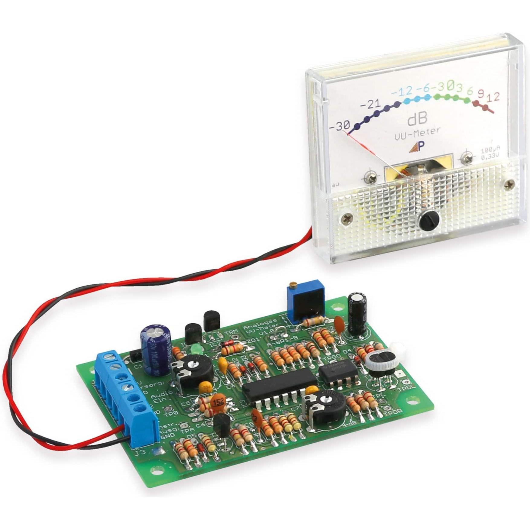 Thumbnail - Pollin Electronic Bausatz Analoges VU-Meter V1.0, Robotik Kit