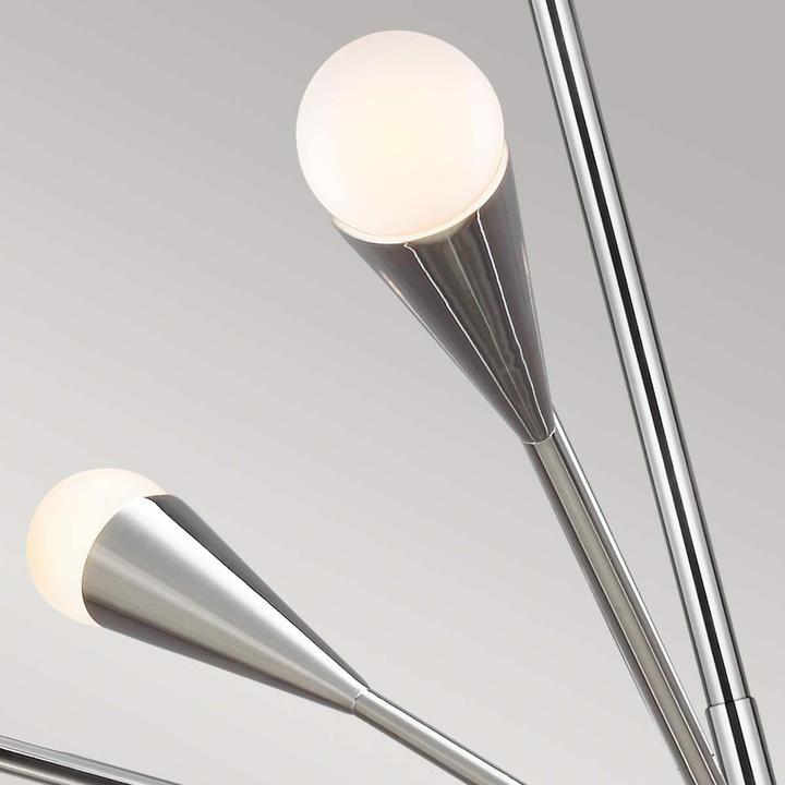 Produktbild Elstead Lighting Jax LED Kronleuchter G9 10-fach Poliertes Nickel (70.50 cm)