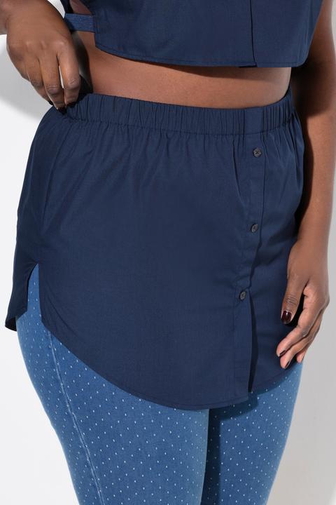 Actual product image Ulla Popken Solid Shirttail Extension (42, 44)