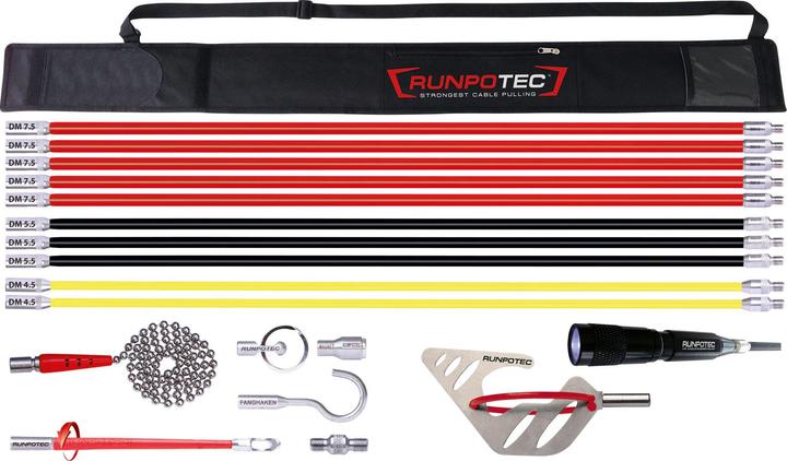 Actual product image Runpotec Basalt rods set (10 m)