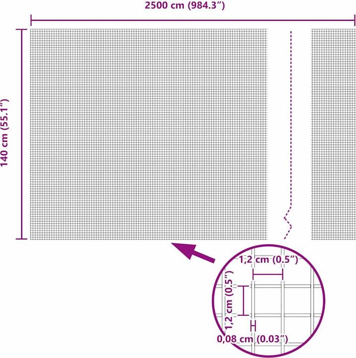 Produktbild vidaXL Gartenzaun