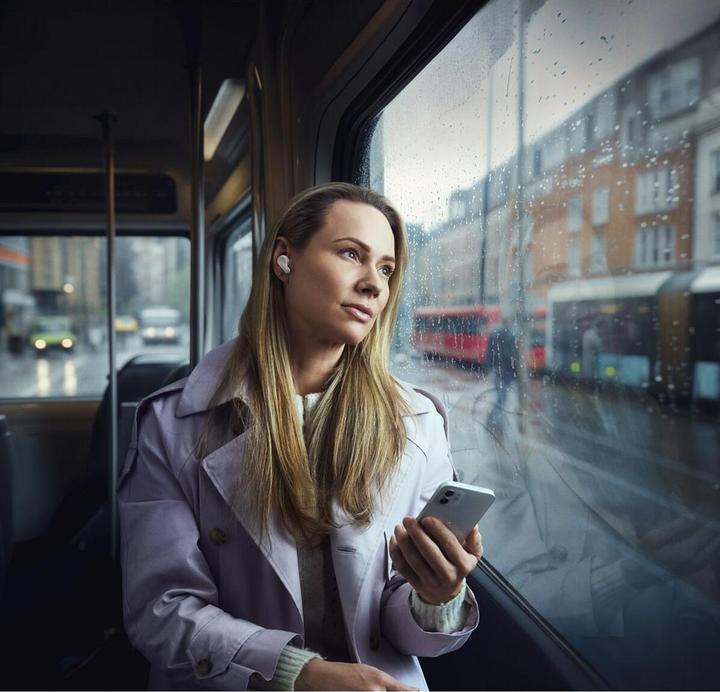 Produktbild EPOS ADAPT E1 - Nordic White (Kabellos, USB-C, Microsoft Teams, Zoom)