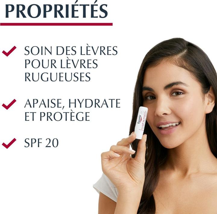 Actual product image Eucerin pH5 Lip Active SPF 20 (Lip balm)