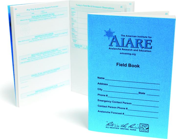 Actual product image BCA Field book