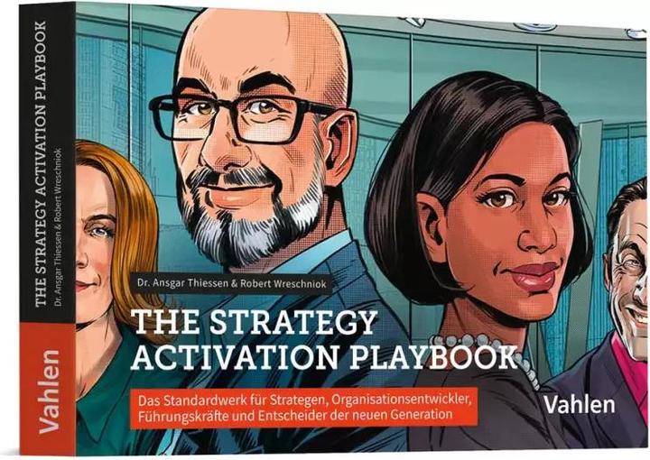 Produktbild Playbook Strategie-Aktivierung (Deutsch, Ansgar Thießen, Robert Wreschniok, 2022)
