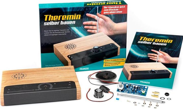 Actual product image Franzis Build your own Theremin