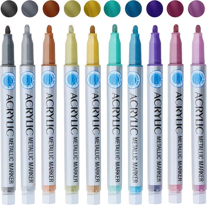 Produktbild Craft Acrylmarker (Mehrfarbig, 10 x)