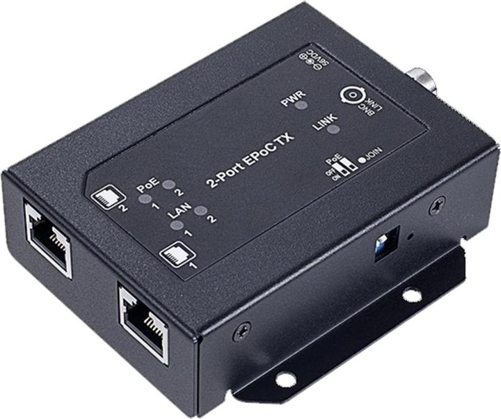 Produktbild Wantec 2wIP E Adapter PoE-BNC-Client/Empfänger 2-Port