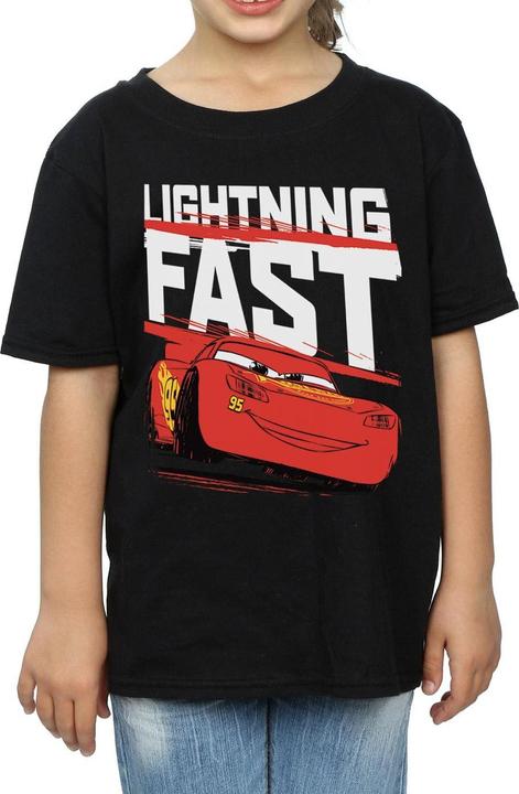 Produktbild Disney Cars Lightning Fast TShirt Mädchen (128)