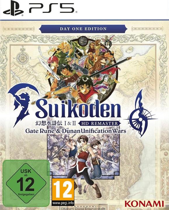 Konami Suikoden I & II HD Remaster (PS5, DE)