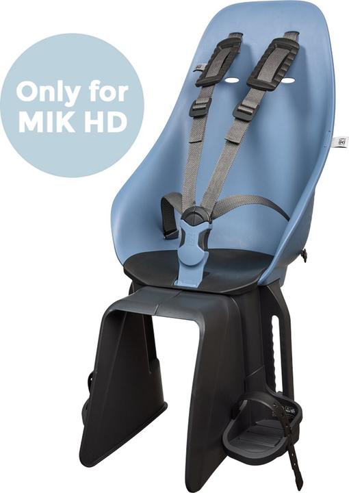 Urban Iki Ta-ke MIK-HD Achterzitje - Fuji Blue / Bincho Black (Bagagedrager)