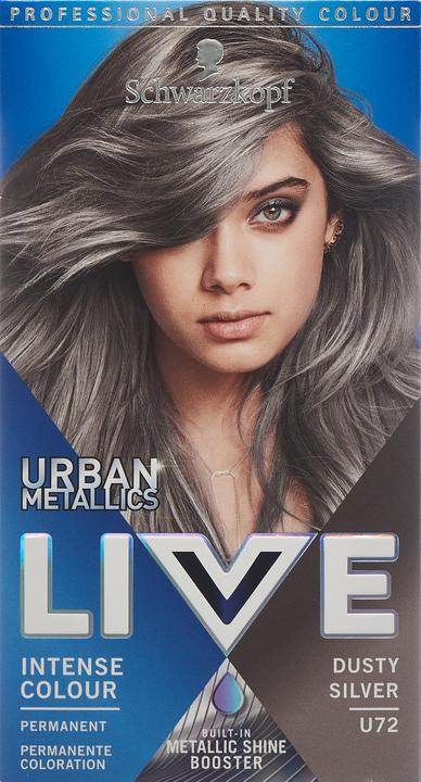 Immagine prodotto Schwarzkopf Live Colore intenso U72 Dusty Silver (Argento)