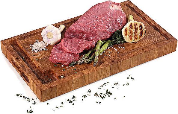 Immagine prodotto Küchenprofi Tagliere, legno di quercia 45 x 25 x 4 cm