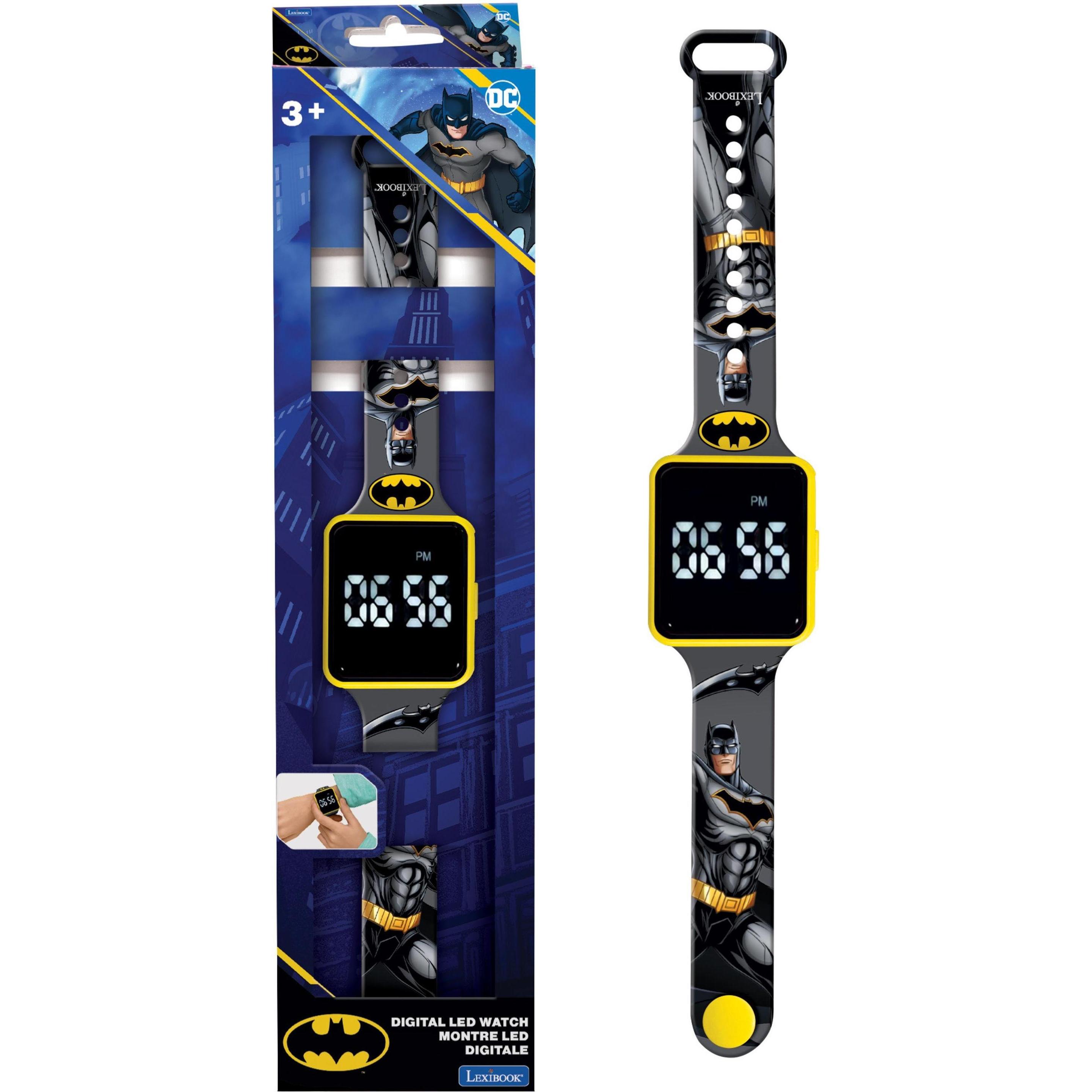 Lexibook, Armbanduhr, Batman LED Digital Watch - (DMW060BAT)