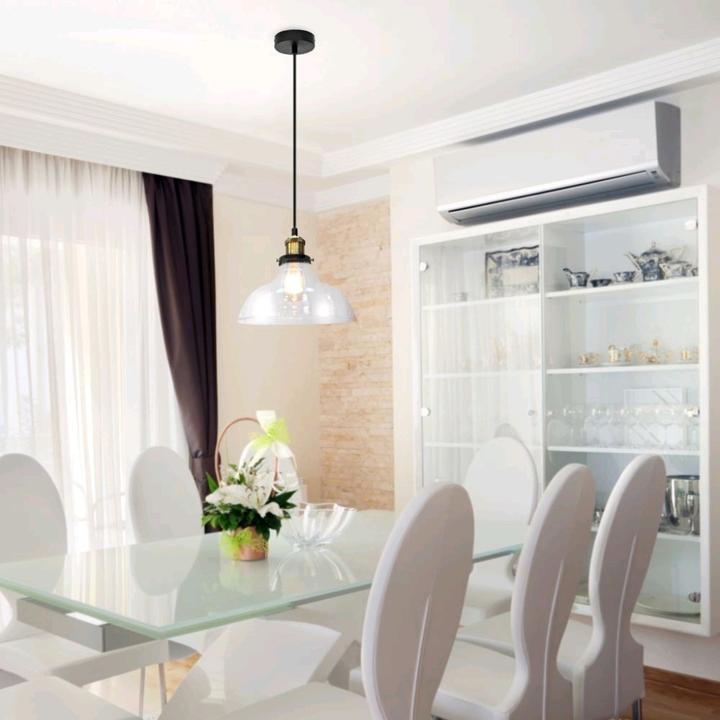 Produktbild V-Tac VT7210 Glas Hängelampe Transparent 245 (E27)