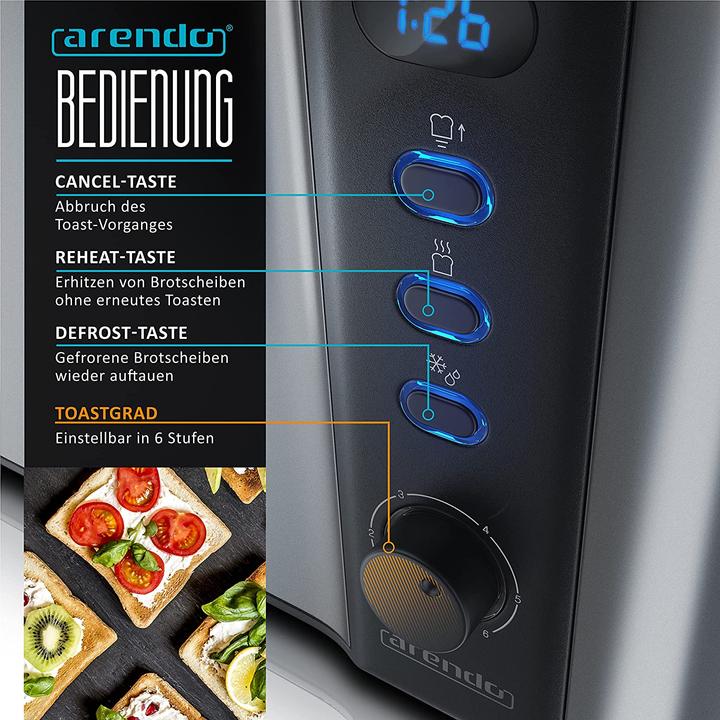 Produktbild Arendo Langschlitz B: Cool Grey