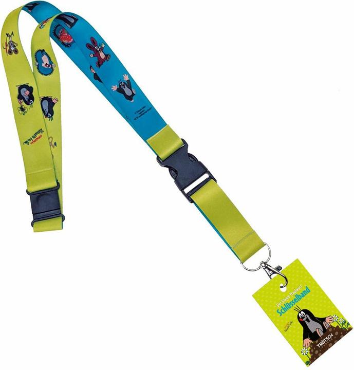 Actual product image The little mole lanyard