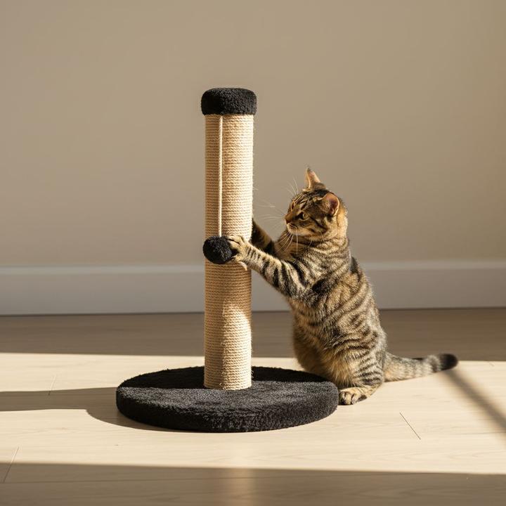 Immagine prodotto Paws & Whiskers Coris Cat Scratching Board (52 cm, Nero)