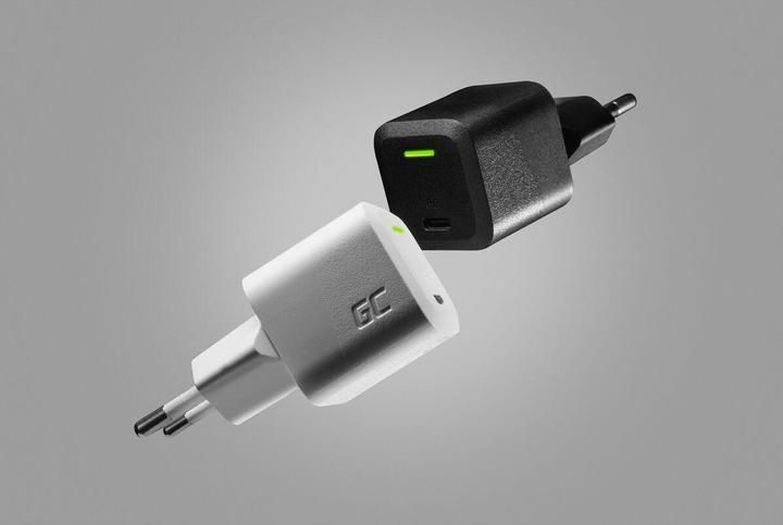 Actual product image GreenCell Ładowarka Green Cell CHARGC06 1x USB-A 1x USB-C 3 A (CHARGC06) (33 W, 1 portion)