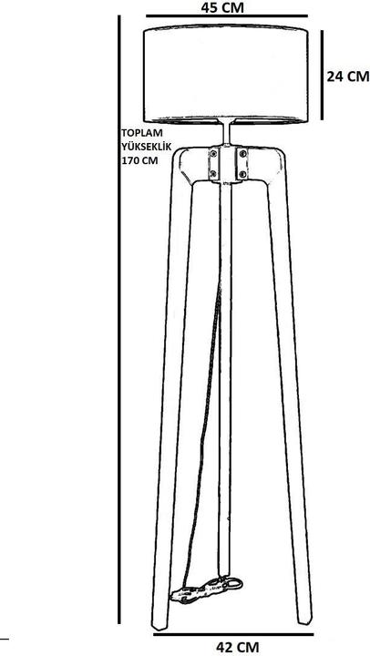 Actual product image Hanah Home Aileen (E27)