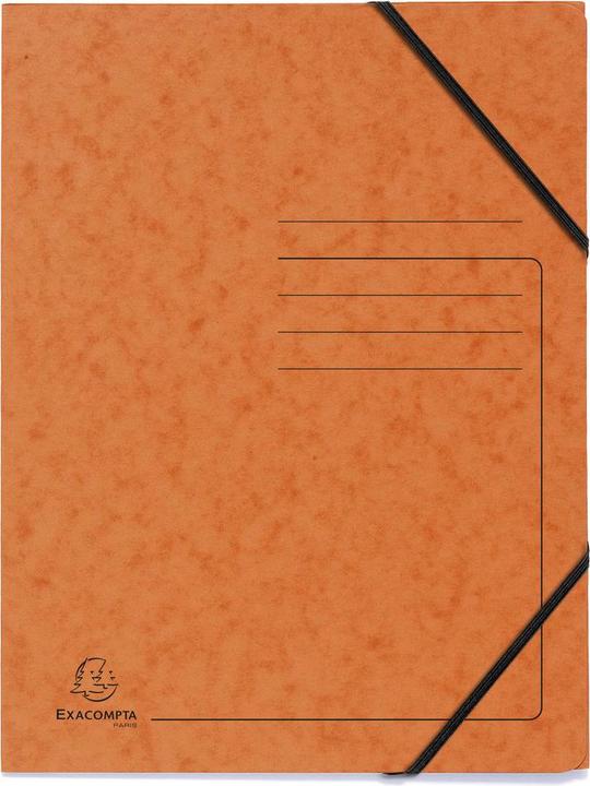 Produktbild Exacompta 5 Eckspanner DIN A4 orange (A4, 5x)