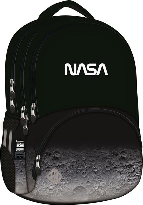 Actual product image St. Right School backpack, black, 43x32x21 cm