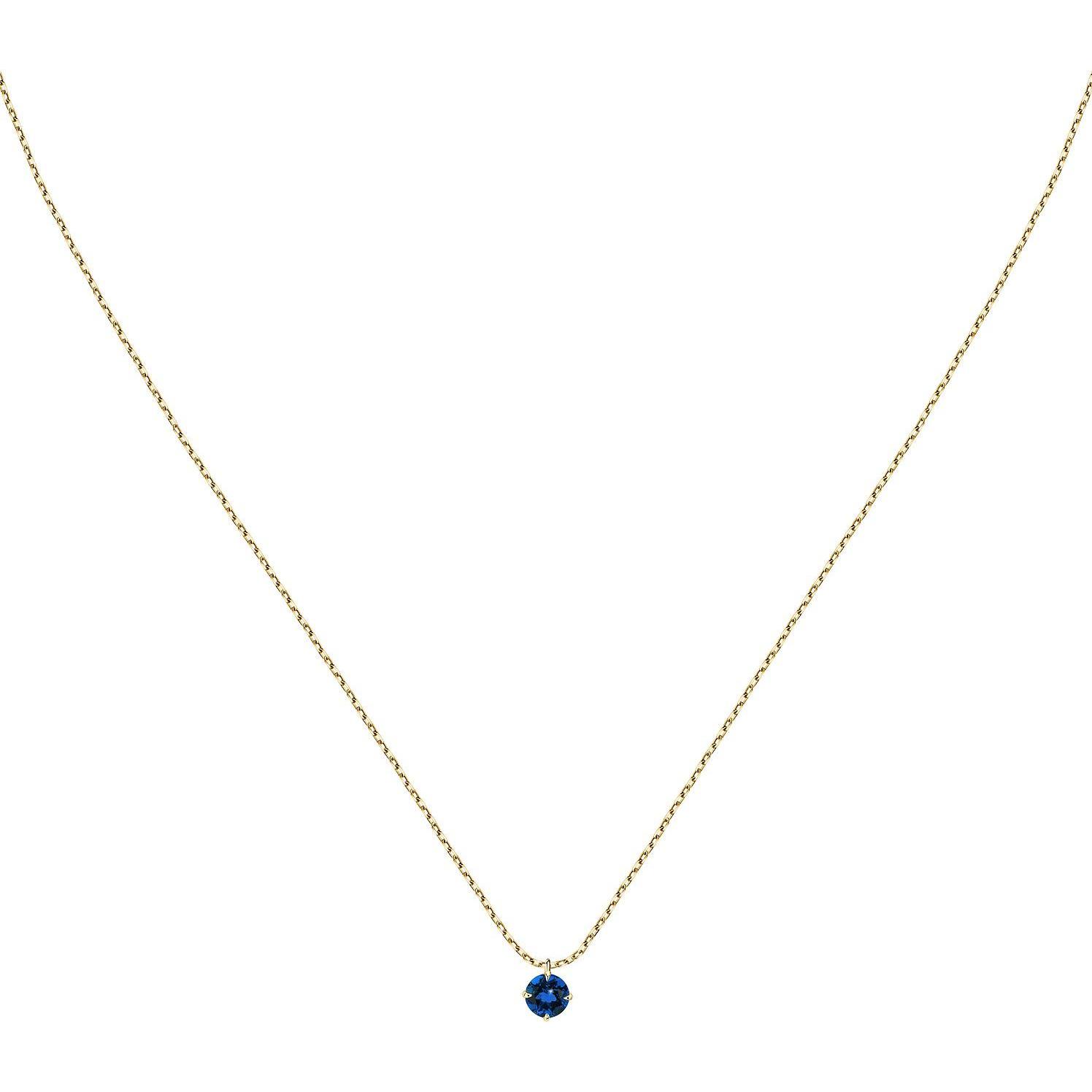 Live Diamond, Halsschmuck, Kette, (Recycelt, 375er Gelbgold, 40 cm)