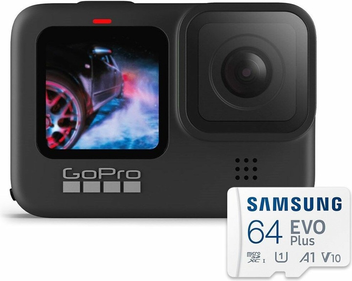 Produktbild GoPro Hero9 inkl. 64 GB MicroSDXC-Karte (30p, WLAN, Bluetooth)